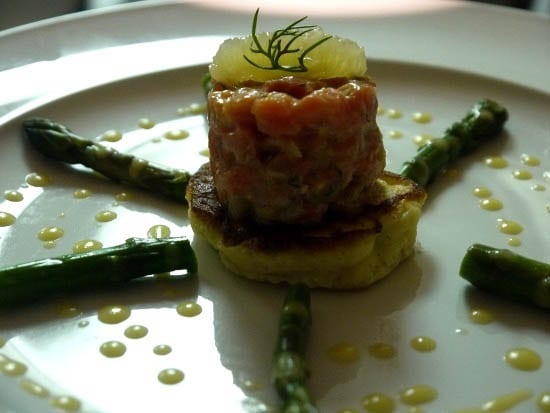 Rocky Mountaineer 319 "Delicious starters at Alta Bistro"