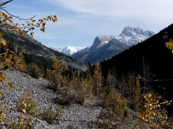 Lillian Lake, Kananaskis, Fall 2011 244 "A fall scene on the trail down from Lillian Lake"