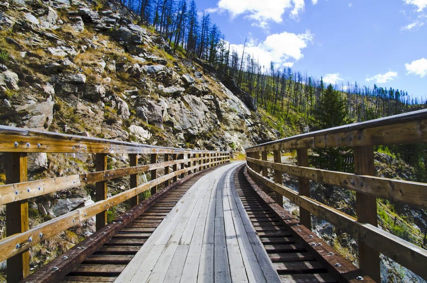 cycling the kettle valley railway