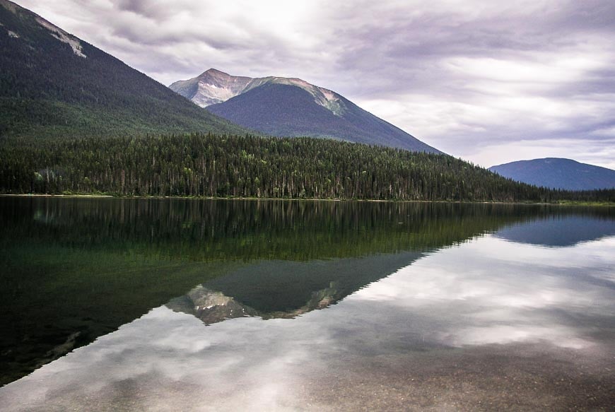 You can look forward to loads of views like this on the Bowron Lakes Circuit