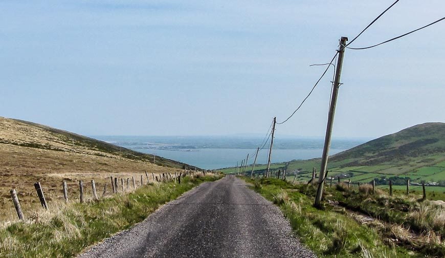 Pleasant walking towards Inch Strand