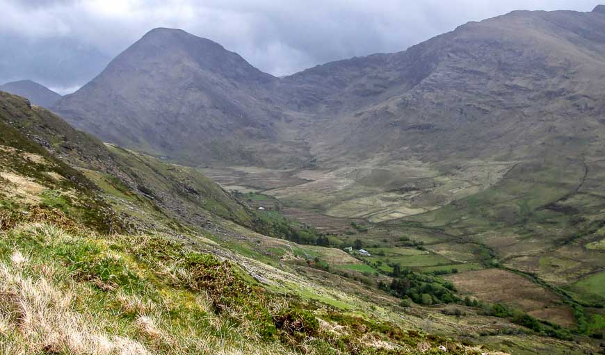 Mountain scenery between Black Valley and Glencar