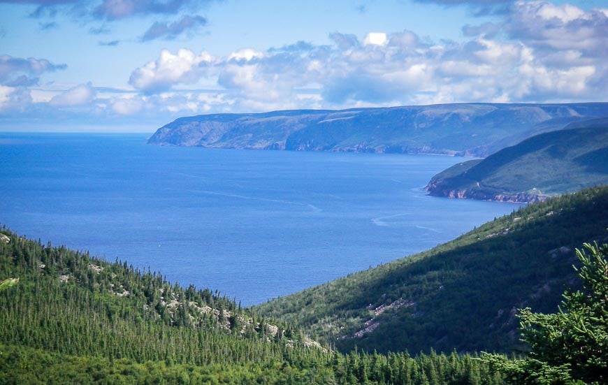 Gorgeous views on the Cabot Trail