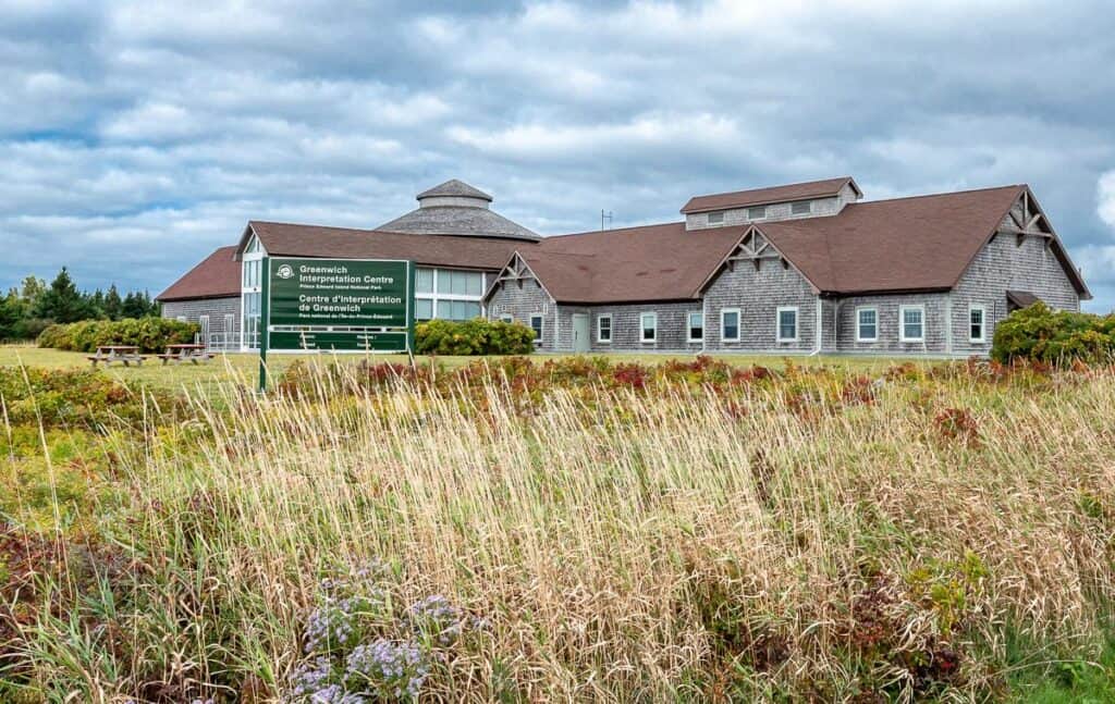 Greenwich Interpretation Center in Prince Edward Island National Park