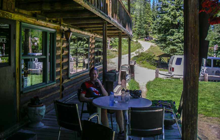 Chute Lake Resort on the Kettle Valley Railway