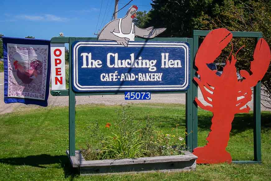 The Clucking Hen seasonal restaurant