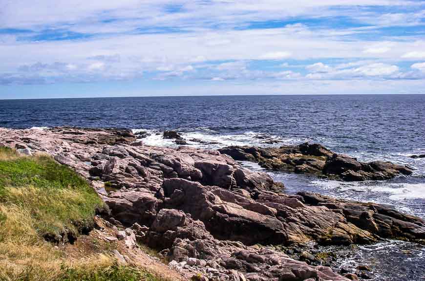 Pretty scenes along the east coast of the Cabot Trail