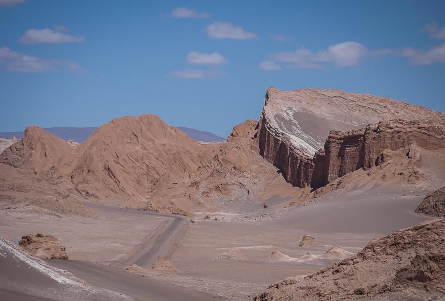 The Moon Valley landscape