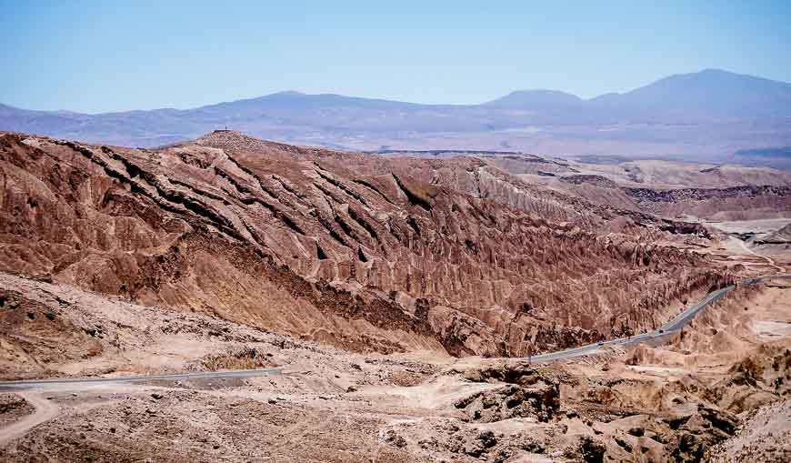 Dinosaur looking rocks in Moon Valley Chile