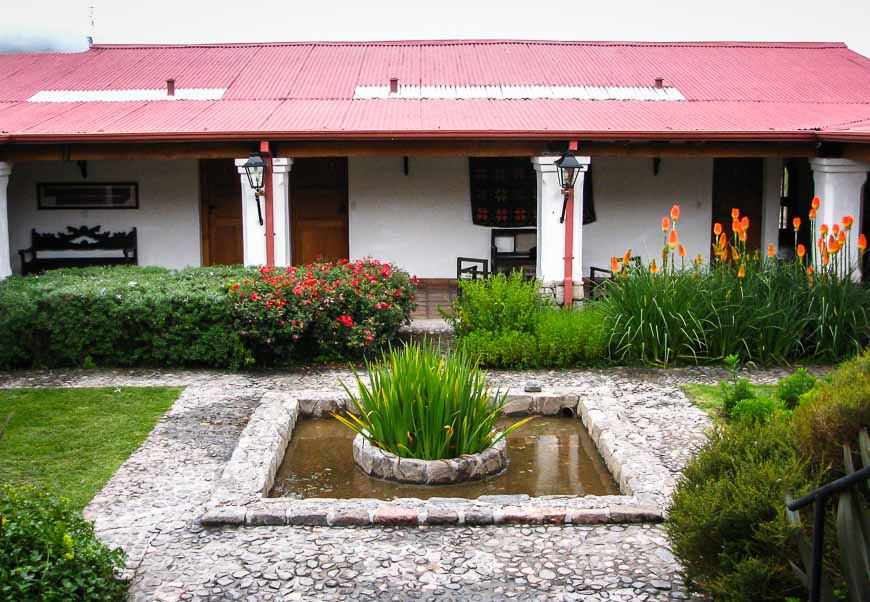 On the Salta Tucuman road trip spend a night at Estancia de las Carreras