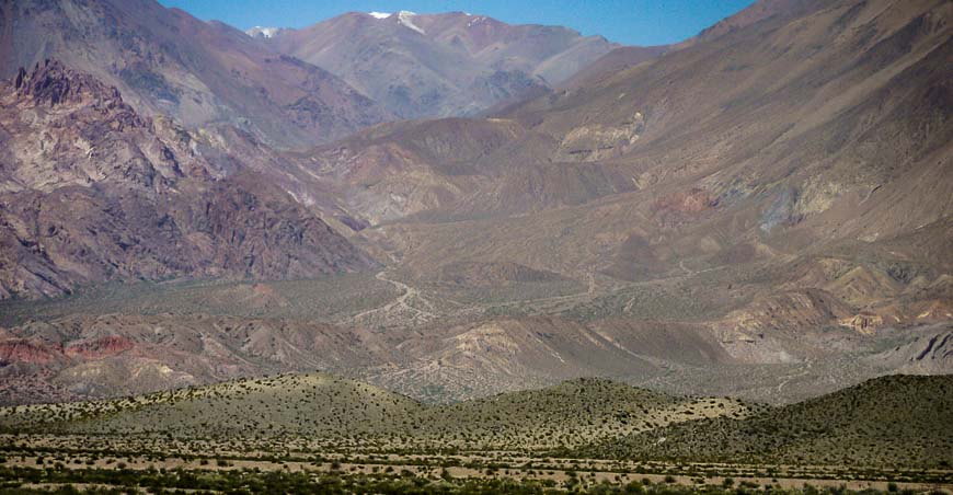 Scenery near the Chilean border