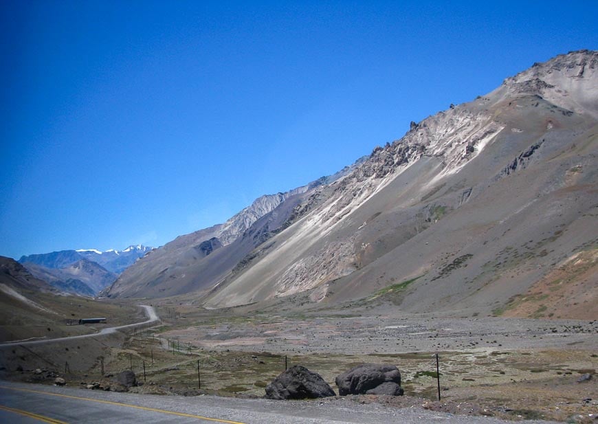 Mendoza to Santiago Bus Trip Across the Andes Hike Bike Travel