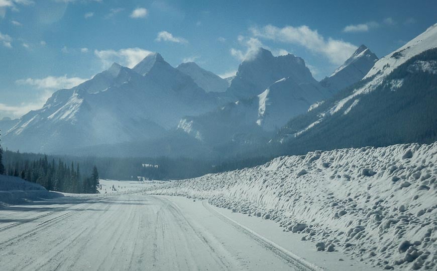 Scenic Smith-Dorrien/Spray Lakes Road - near the Chester Lake trailhead