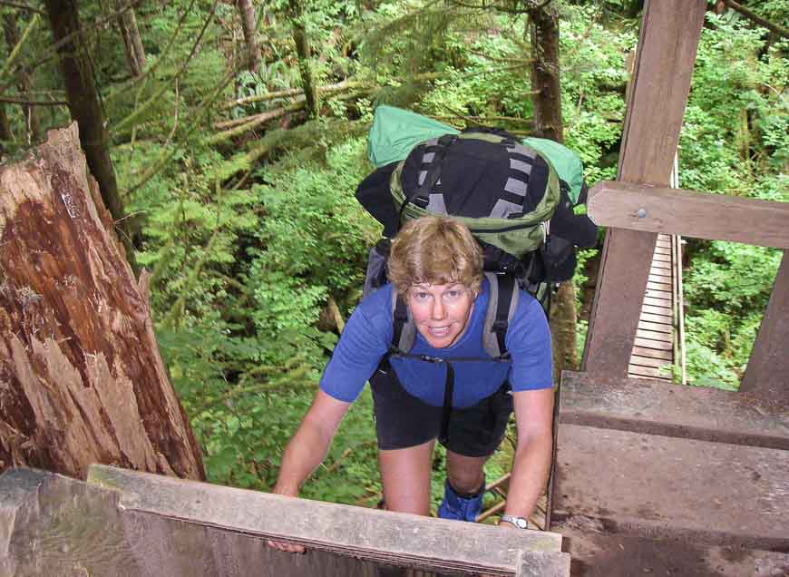 Length of west outlet coast trail