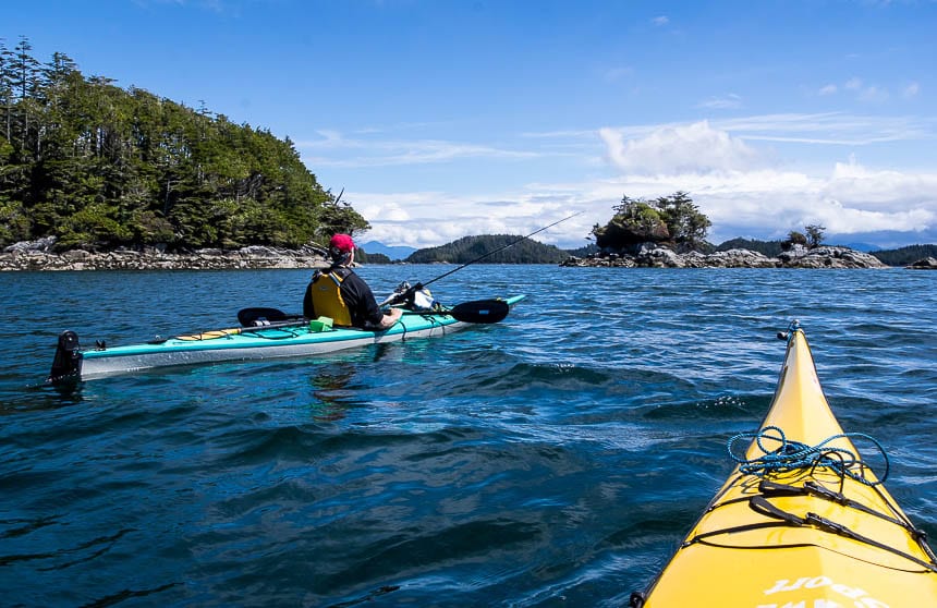 kayaking trip vancouver island