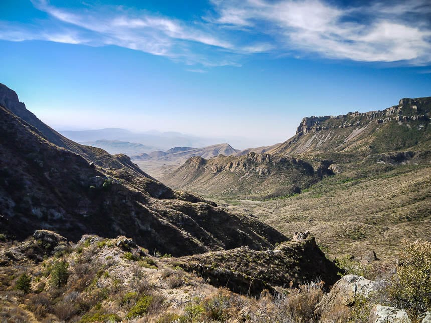 Beautiful views on any hikes you do in Big Bend National Park