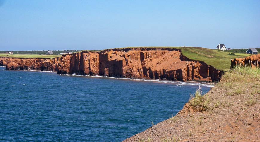 The contrast of colours you see on the islands