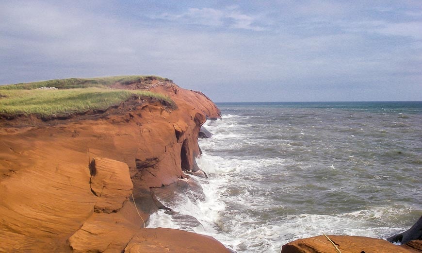 Cycling the Magdalen Islands in Quebec