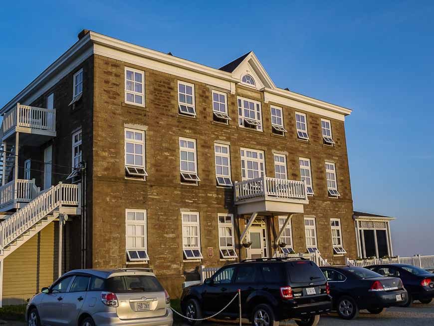 The hotel is housed in an old convent