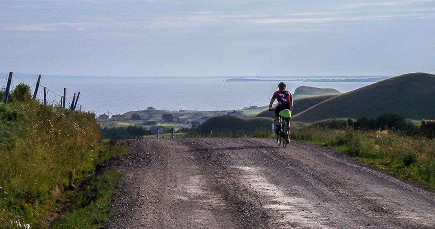 Exploring the backroads on the islands