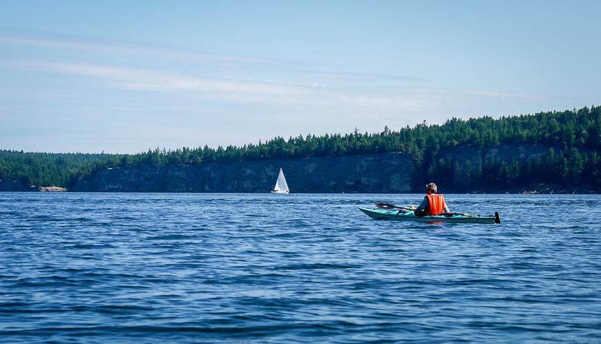 Fun exploring the waters on the way up towards Gabriola Island