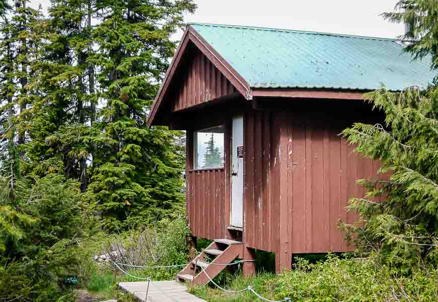 Red Heather Shelter - 5 kms up from the Elfin Lakes hike trailhead