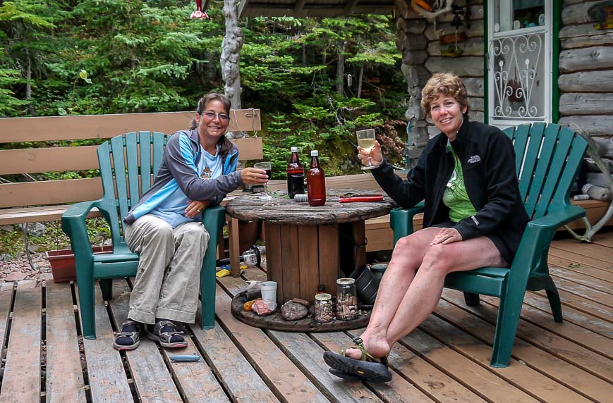 Happy hour on Michipicoten Island