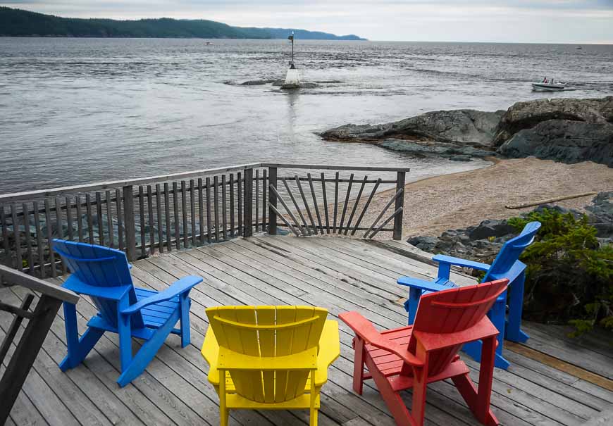 The night before we spend the night at a lodge on Lake Superior