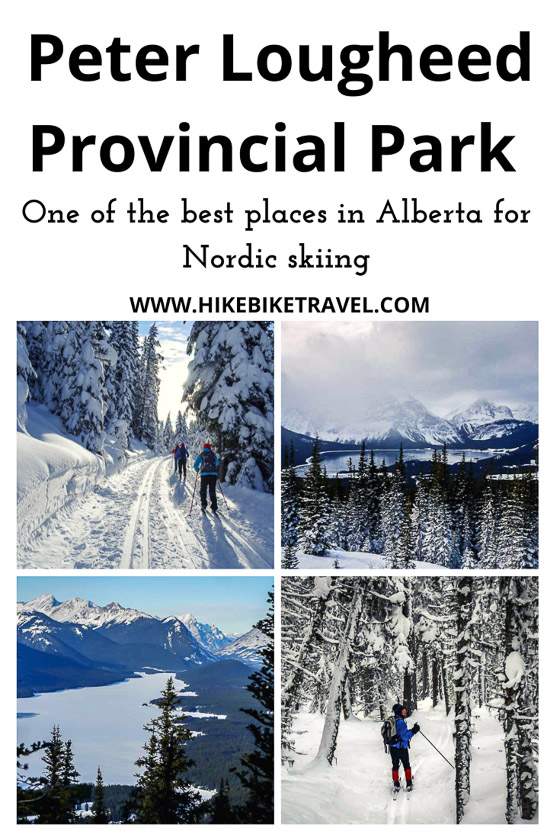 Peter Lougheed Provincial Park - one of the best places for Nordic skiing in Alberta