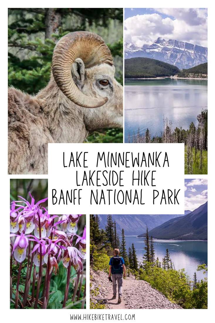 The Lake Minnewanka lakeside hike in Banff National Park