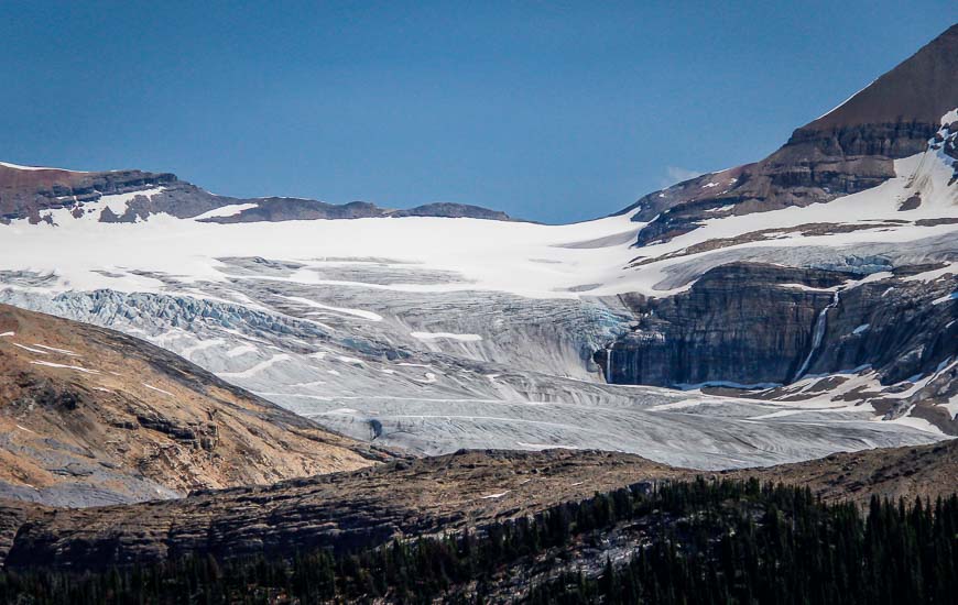 Impressive glacier views