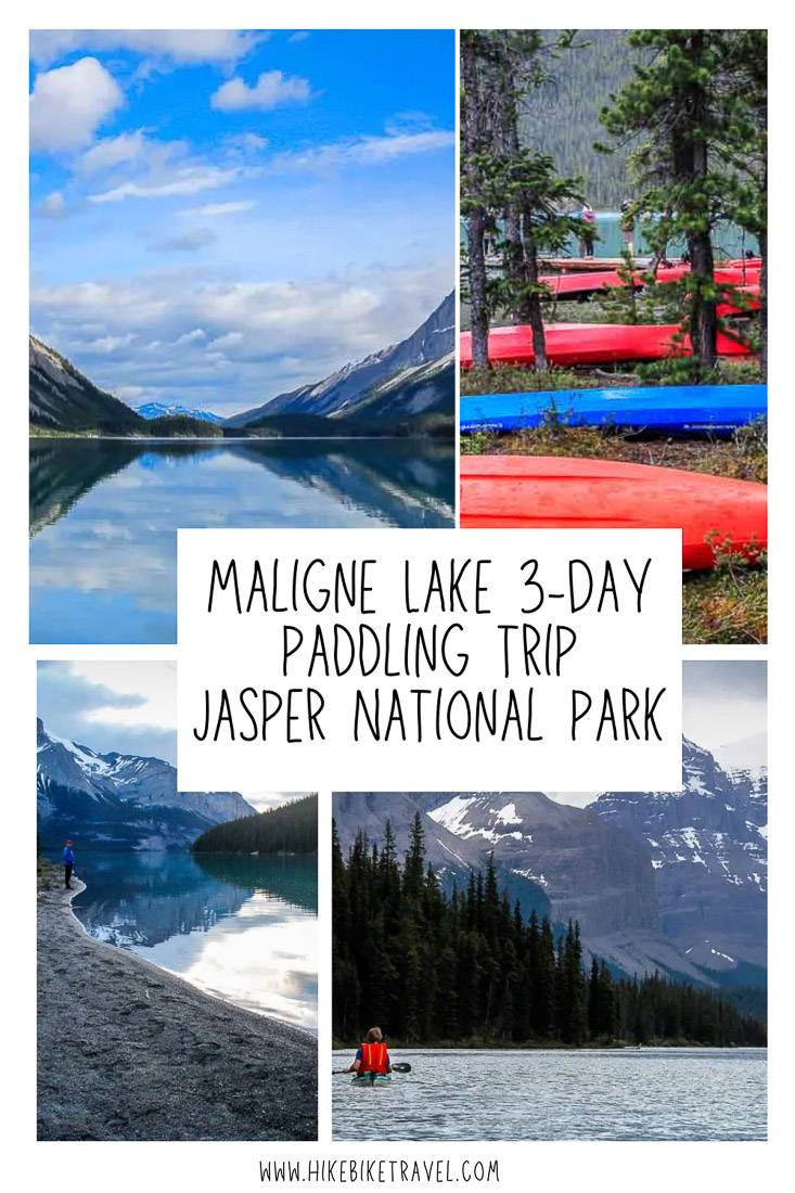 Kayaking Maligne Lake over 3 days, Jasper National Park