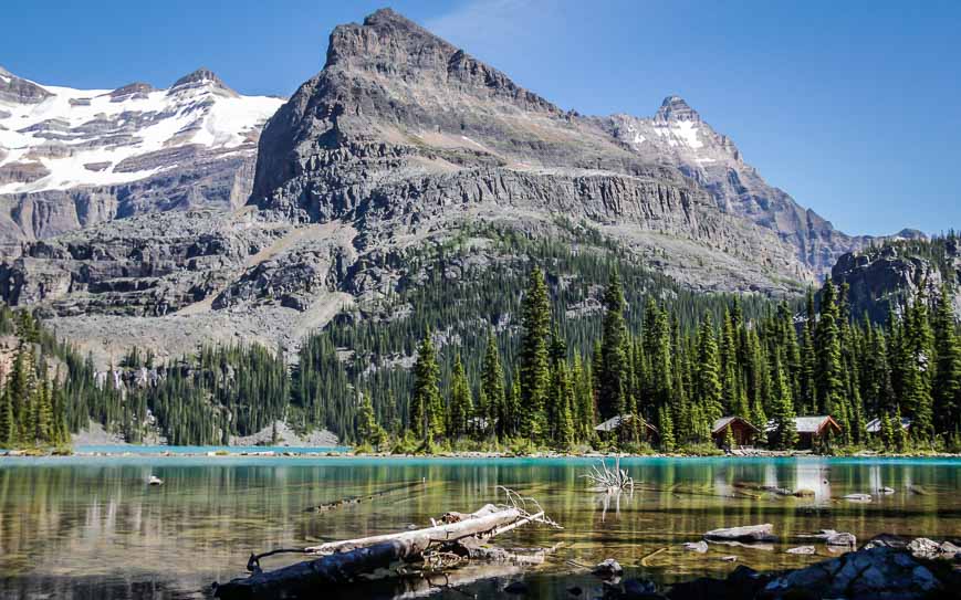 The hike to Abbott Pass takes you past Lake O'Hara in Yoho National Park