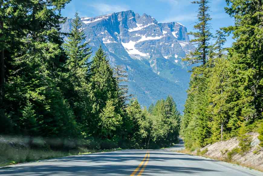 Back to the easy driving en route to Bella Coola