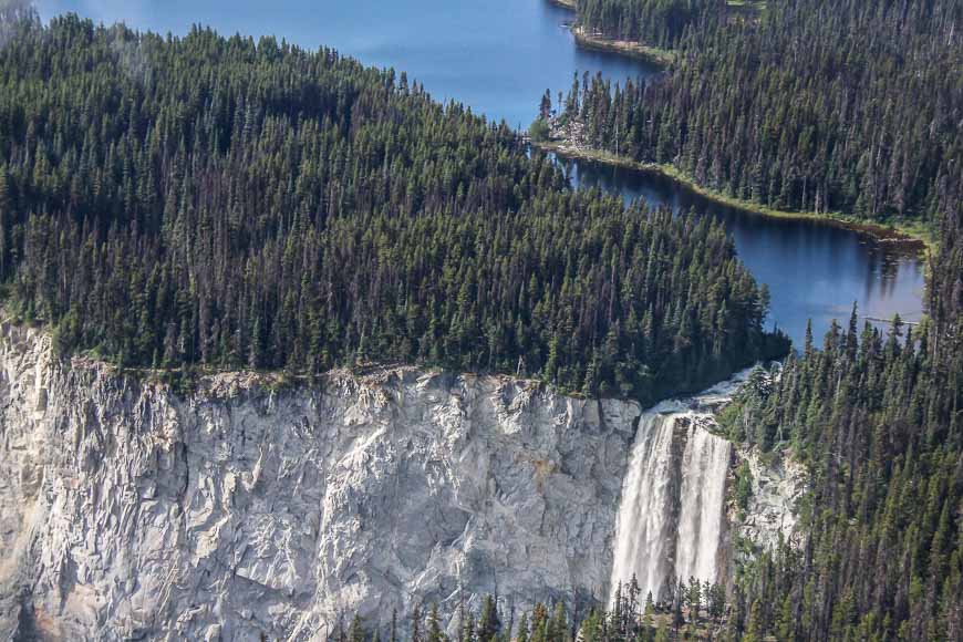 Canoeists will want to stay well away from the last little inlet