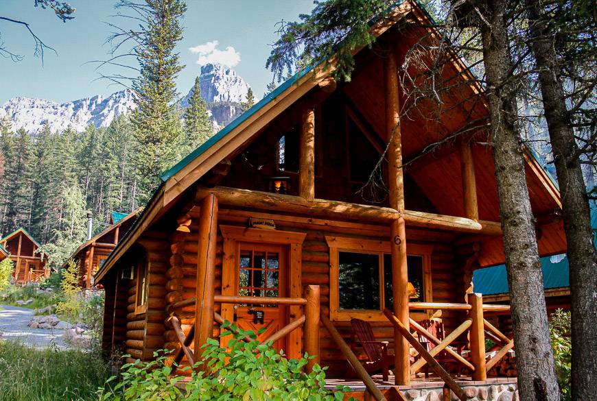 Our cabin - featuring a queen bed with a loft