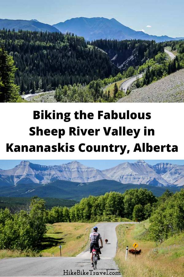 Biking the fabulous Sheep River Valley in Alberta's Kananaskis Country