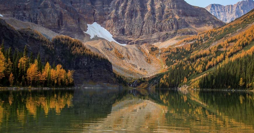 Taylor Lake in all its fall glory