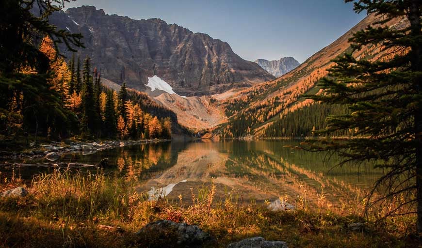 Taylor Lake in all its fall glory