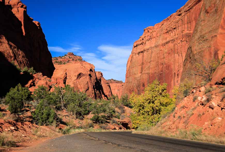 Drama along the Burr Trail in Utah