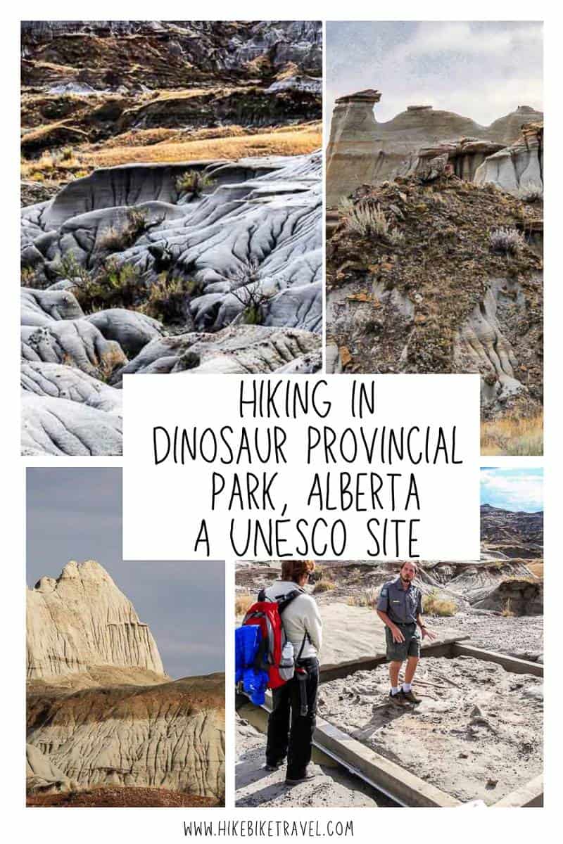 Hiking in Dinosaur Provincial Park, Alberta - A UNESCO Site
