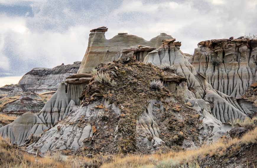 The Quarry hike is a good way to get close to the badlands scenery 