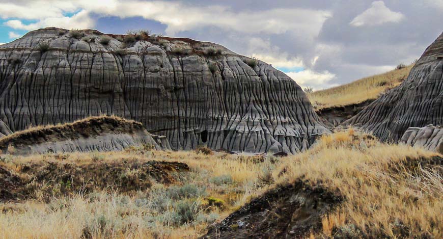 More great sculpted rock seen at the end of the hike