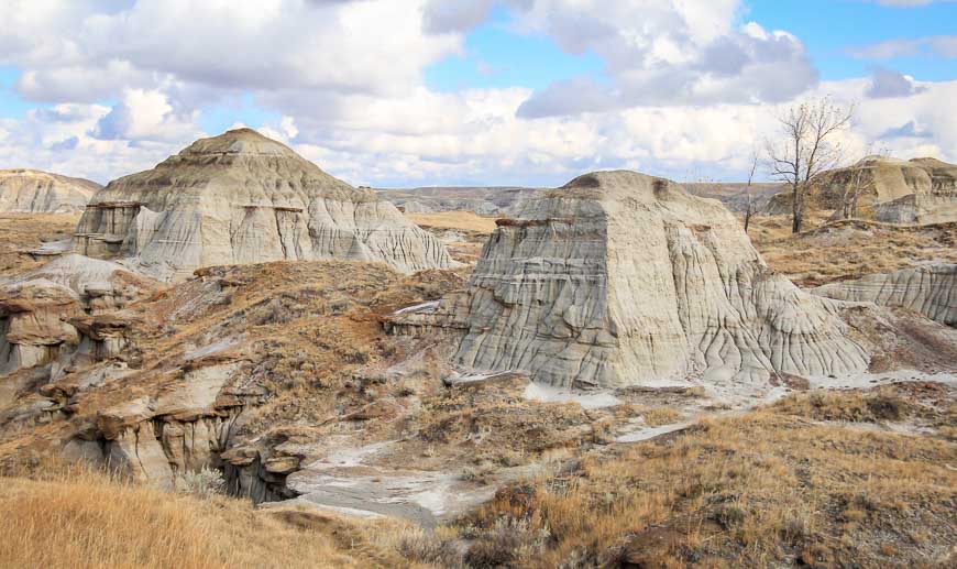 Stunning scenery when you're hiking the Badlands Trail