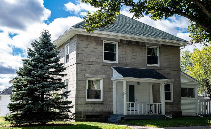 A house made of hydrostone in Halifax