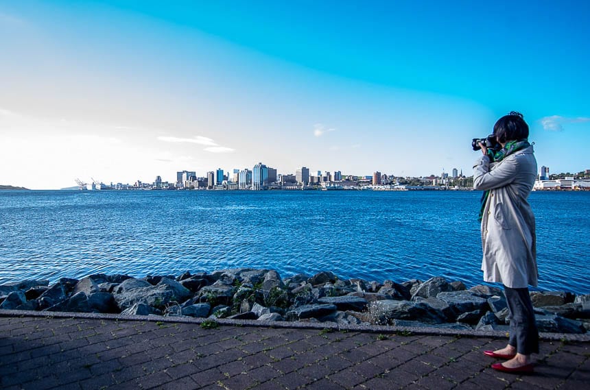 Looking over to downtown Halifax from Dartmouth