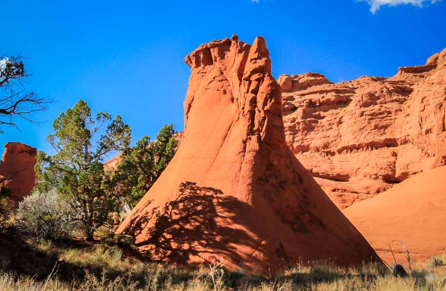 Spectacular rock formations in Kodachrome Basin State Park