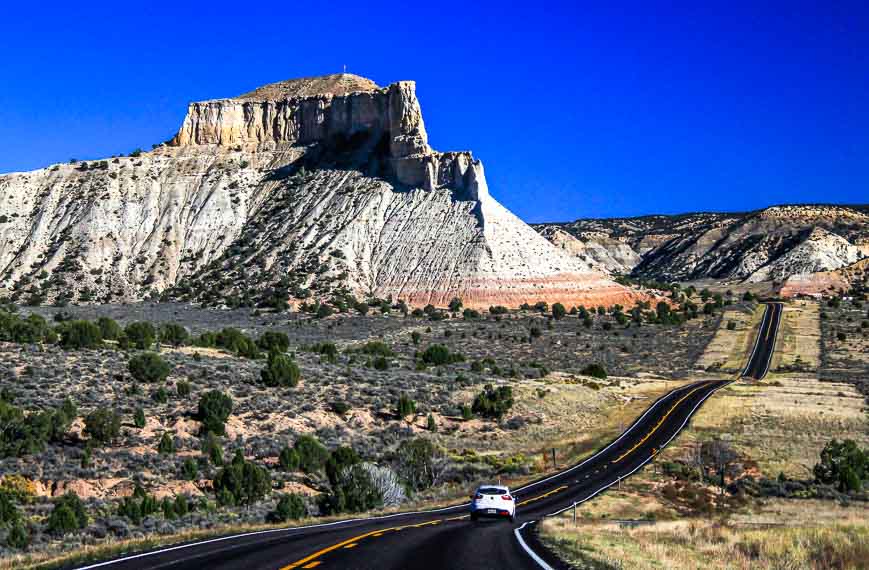 Heading north on Highway 12 out of Escalante