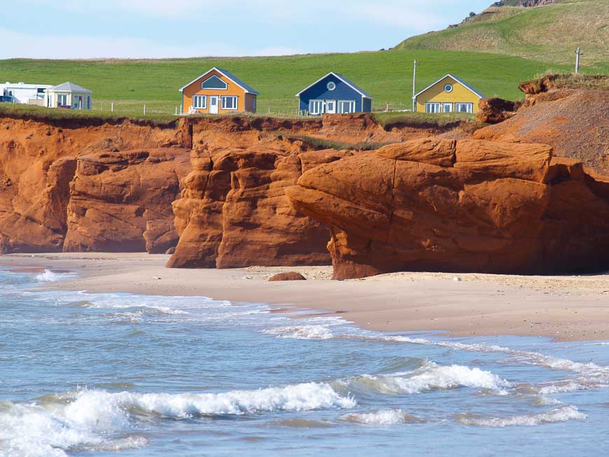 I wonder how quickly these cliffs are eroding