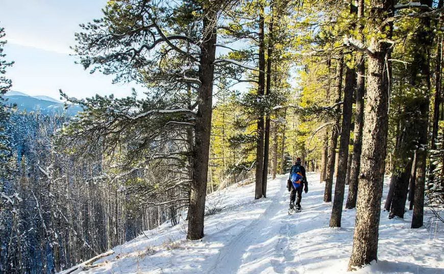 Great views from the ridge section of the trail